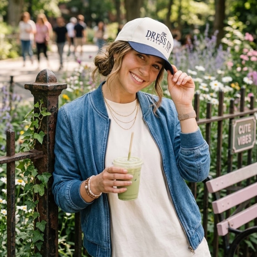 The Dress Up Girls Club Two-Tone Baseball Cap
